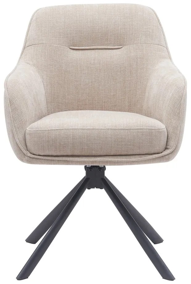 Kremowe krzesła zestaw 2 szt. Avola – Unique Furniture