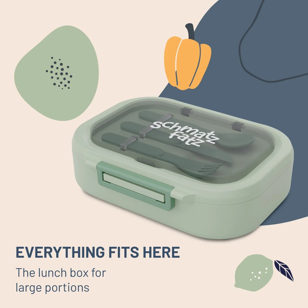 Klarstein Bunko, śniadaniówka, lunch box, tworzywo sztuczne, 3 komory