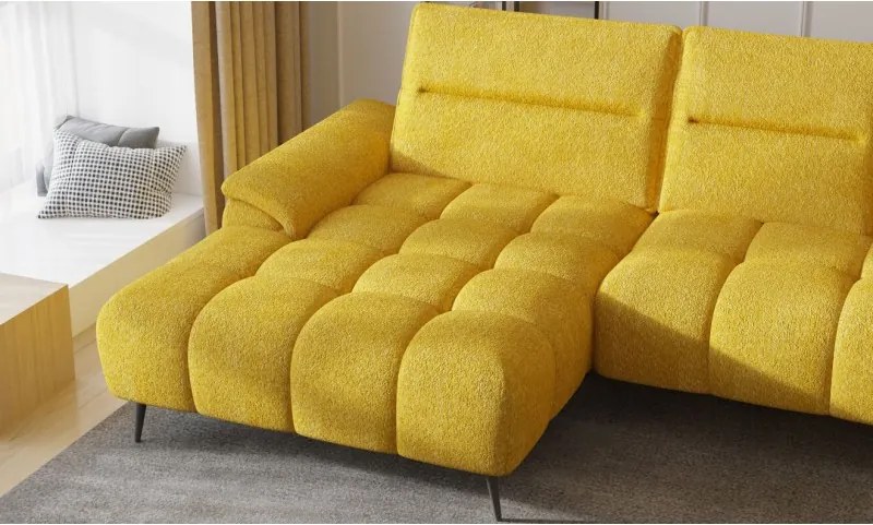 Narożnik MONTANA XL układ U Prawostronny z elektryczną regulacją siedziska WERSAL