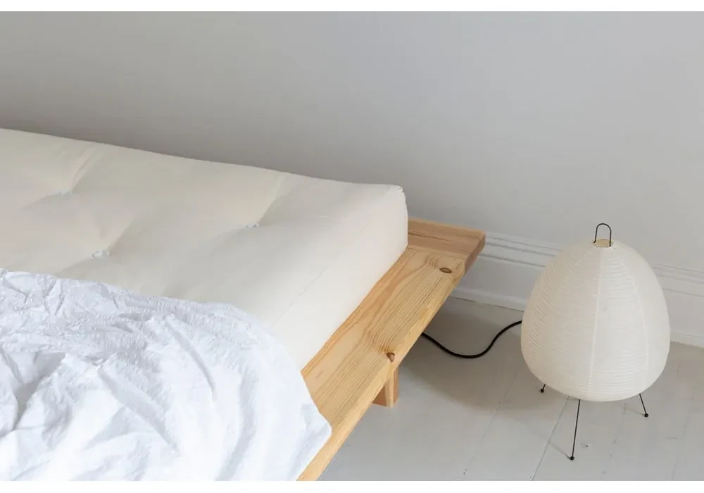 Biały ekstra twardy materac futon 180x200 cm Traditional – Karup Design