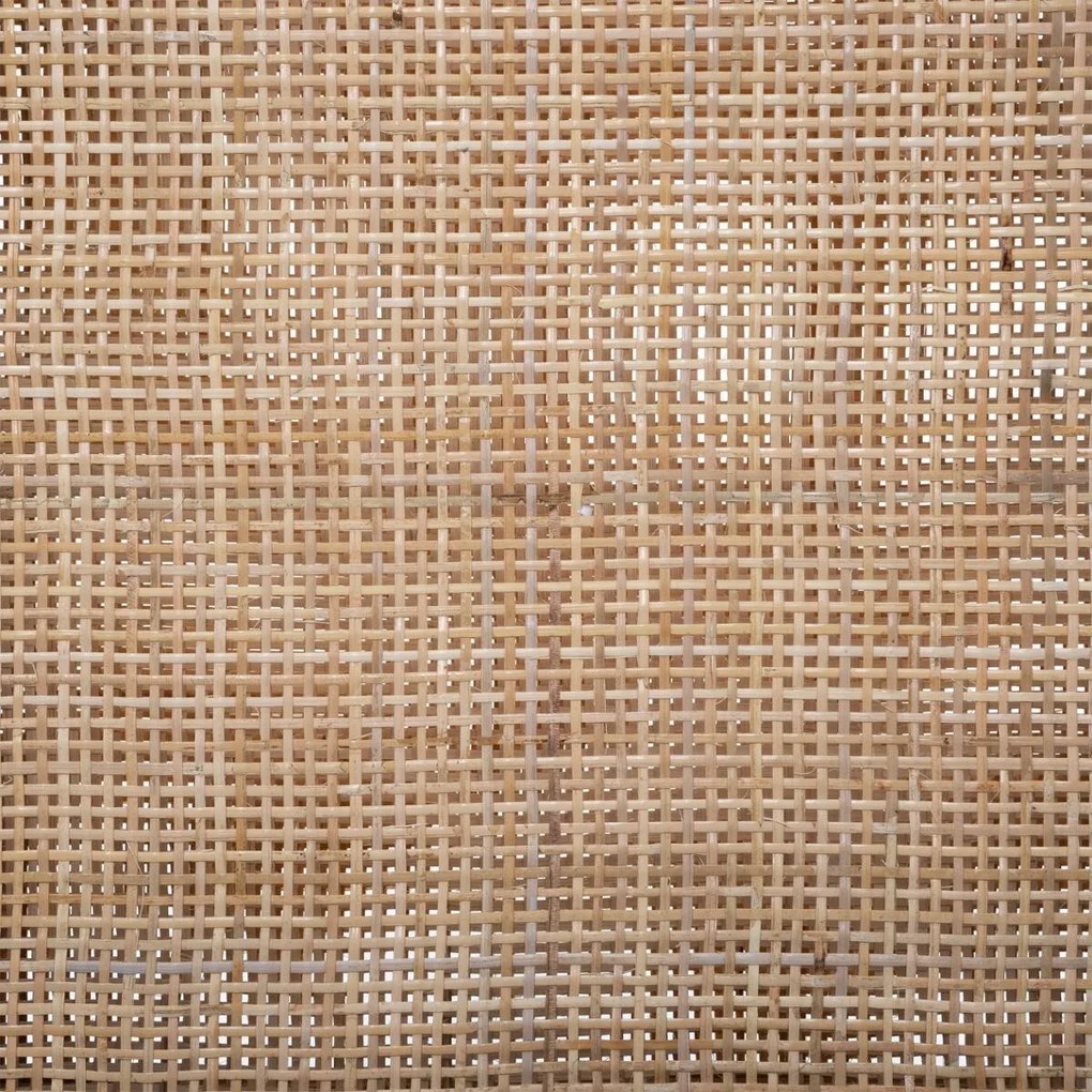 Parawan pokojowy z drewna paulownia i trzciny SANA, 120 x 170 cm