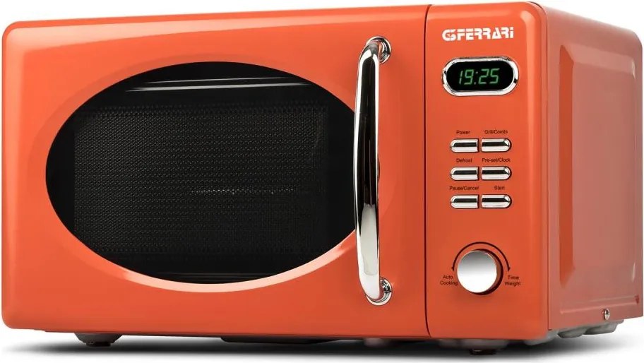 G3Ferrari G1015509 - Kuchenka mikrofalowa z grillem 1150W/230V 20 l pomarańczowa