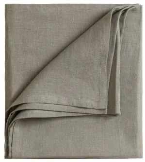 Więzienie Mantel En Lino Bamboo Green & 145 X 240 Cm - Sklum
