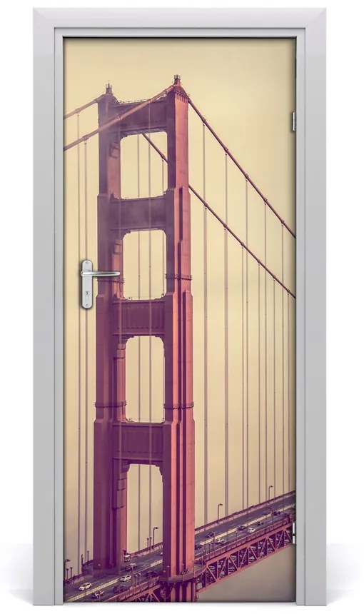 Fototapeta samoprzylepna DRZWI Most San Francisco