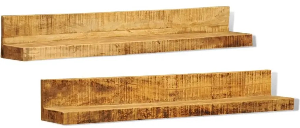 Zestaw drewnianych półek ściennych T5-D39