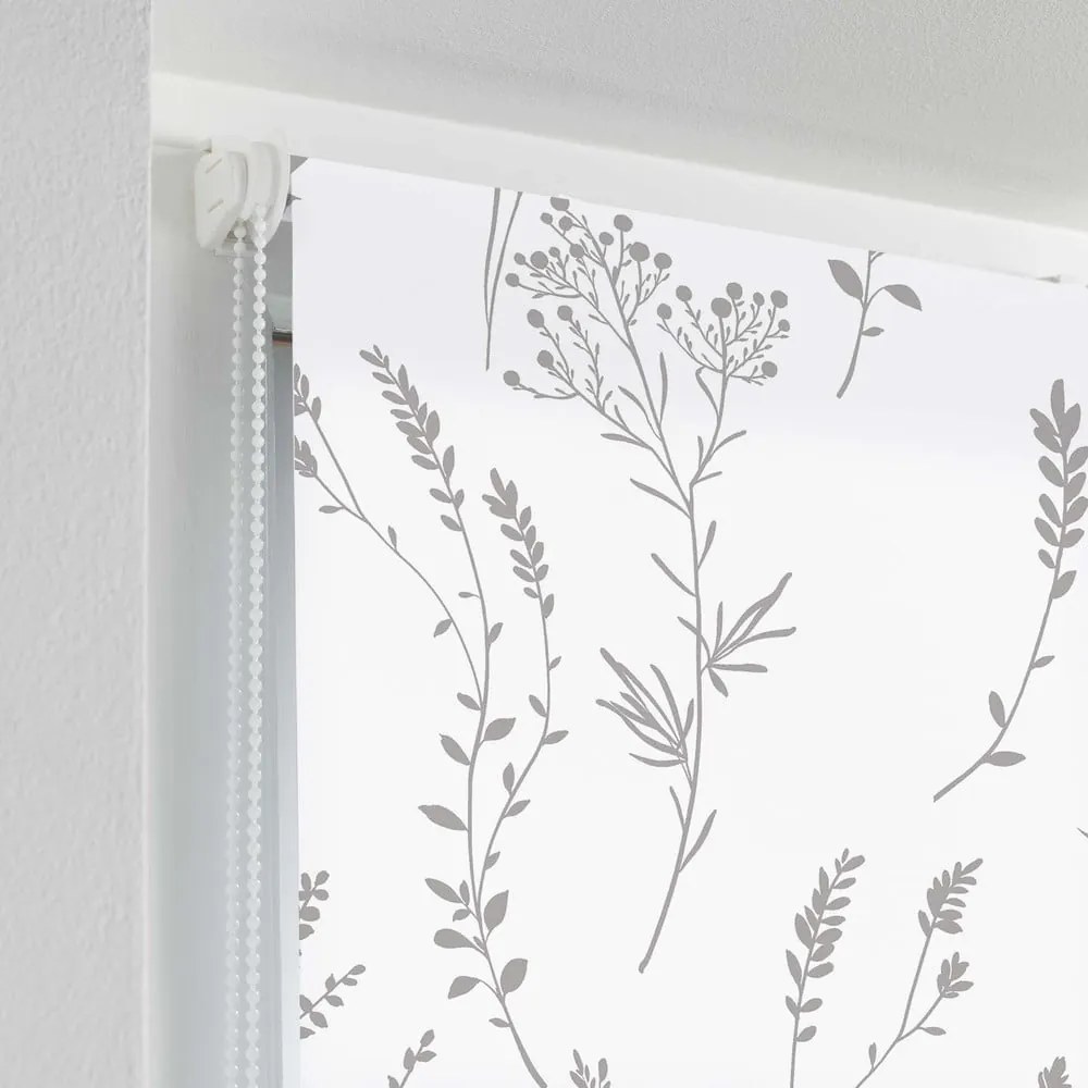 Biała tekstylna roleta 90x180 cm Forelista – douceur d'intérieur