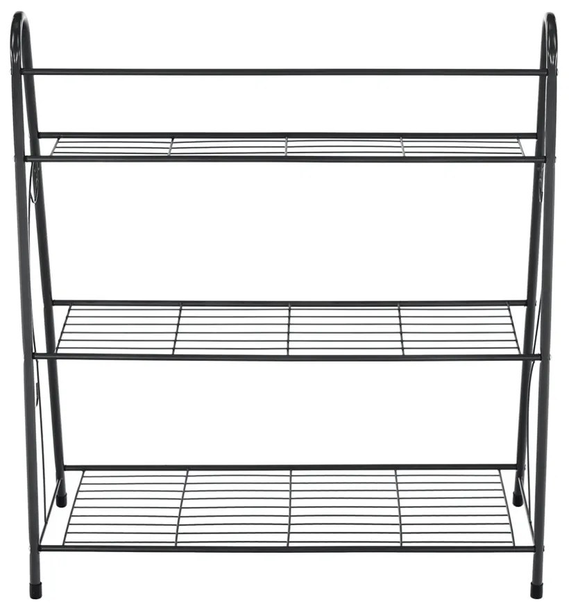 Regał metalowy Veruma, ciemnoszary