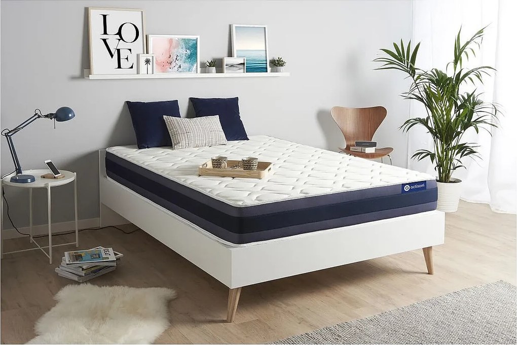 Materac Actimemo morpho 180x200cm, Grubosc : 24 cm, Pianka z pamiecia ksztaltu, Zrównowazony, 5 stref komfortu