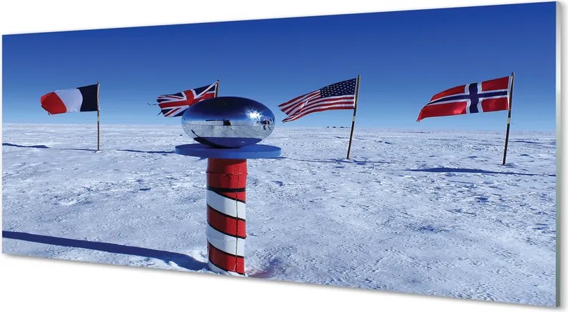 Panel szklany do Kuchni Brazylijski Sztandar