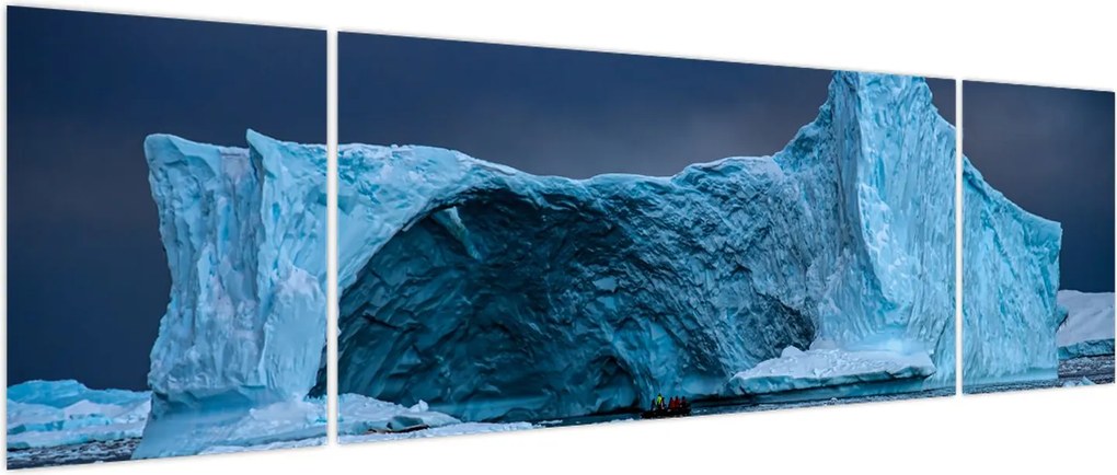 Obraz - Jaskinia lodowa (170x50 cm)