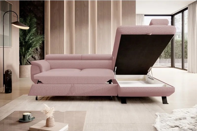 Narożnik RAVEN L z funkcją spania WERSAL