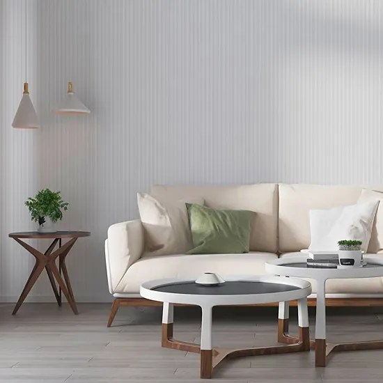 Ryflowany biały panel ścienny Z1-R61