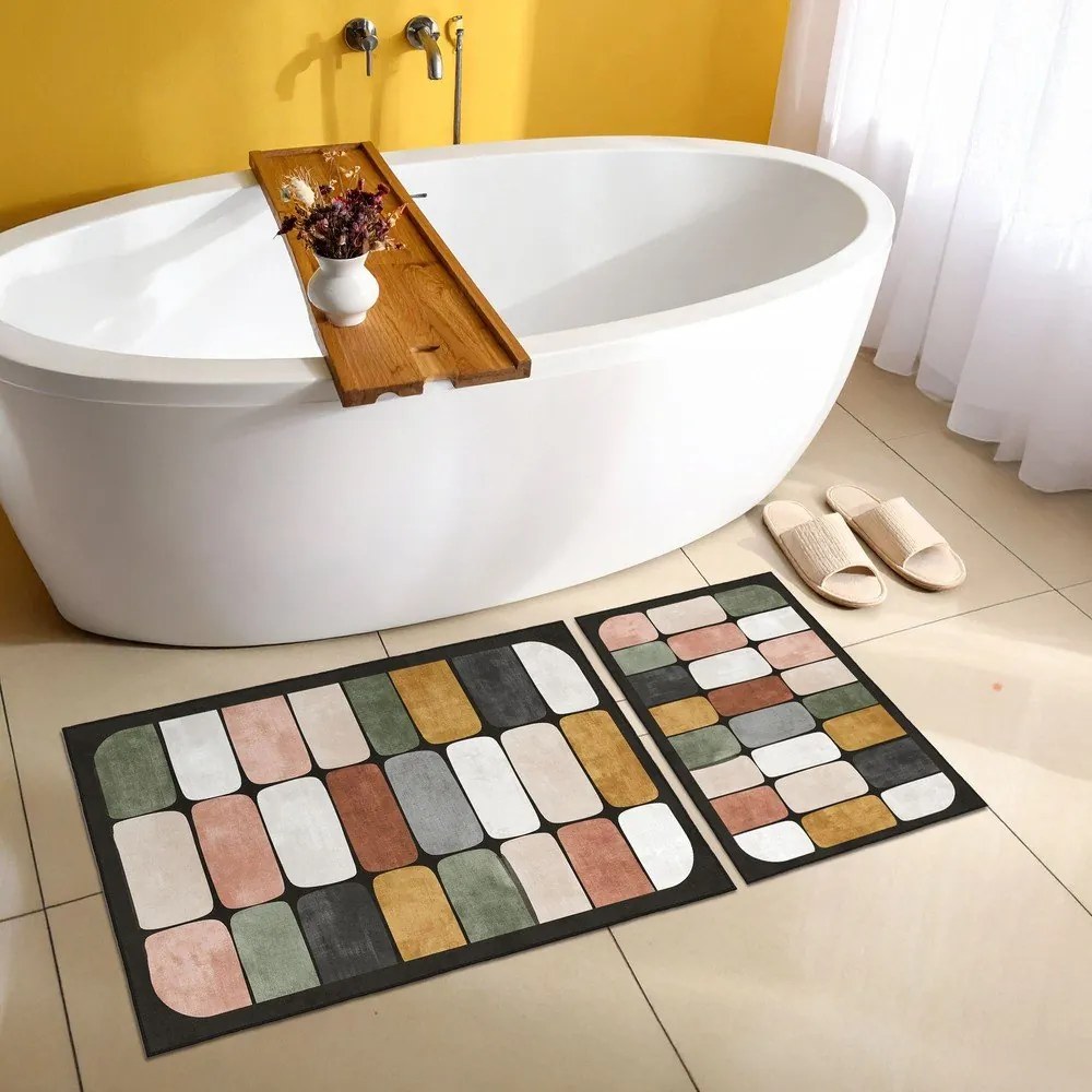 Dywaniki łazienkowe zestaw 2 szt. 60x100 cm – Foutastic