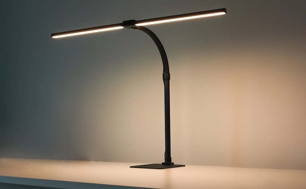 Lampa LED na biurko ALVARO, podstawa, pilot zdalnego sterowania