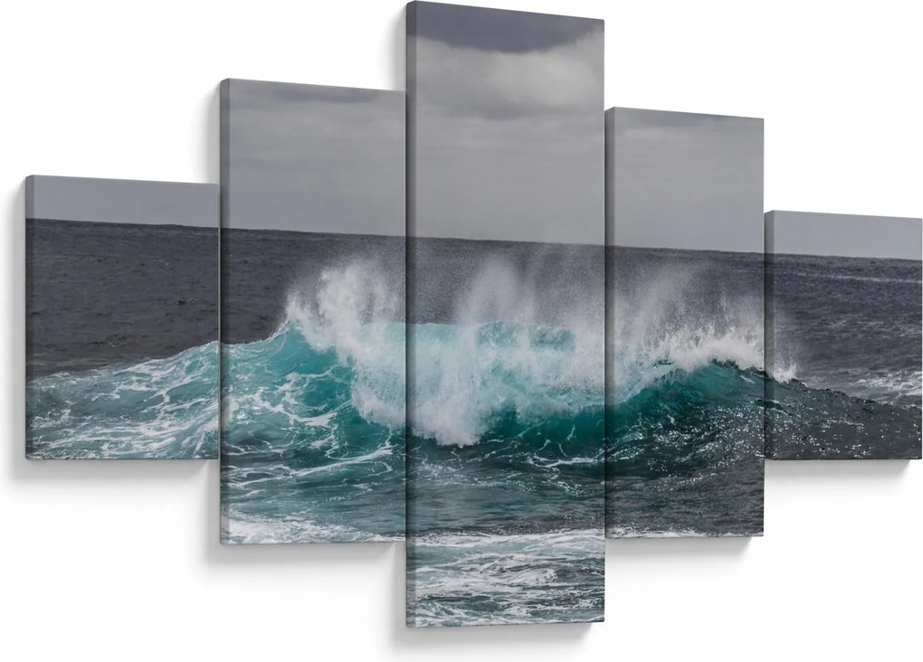 Obraz - Fale w oceanie (125x70 cm)