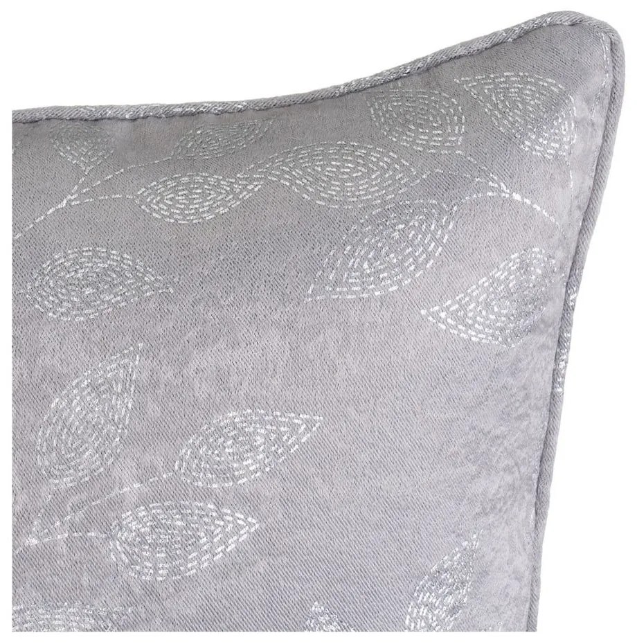 Zasłona w szaro-srebrnym kolorze 45x45 cm Sutil – Casa Selección
