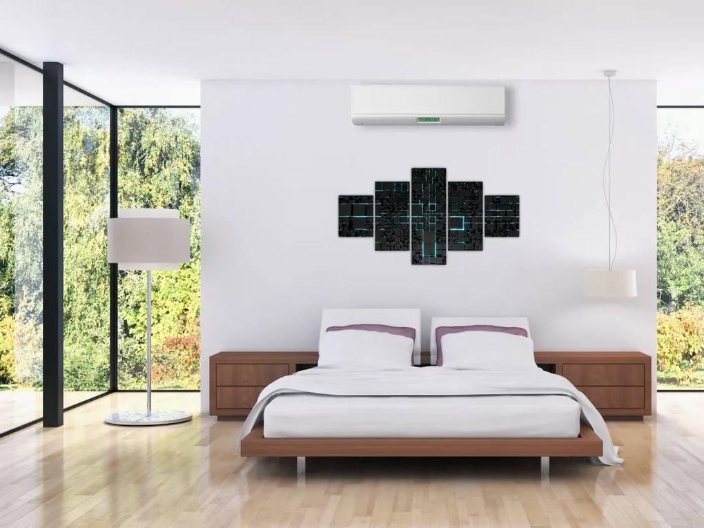 Obraz - Interfejs technologiczny (125x70 cm)