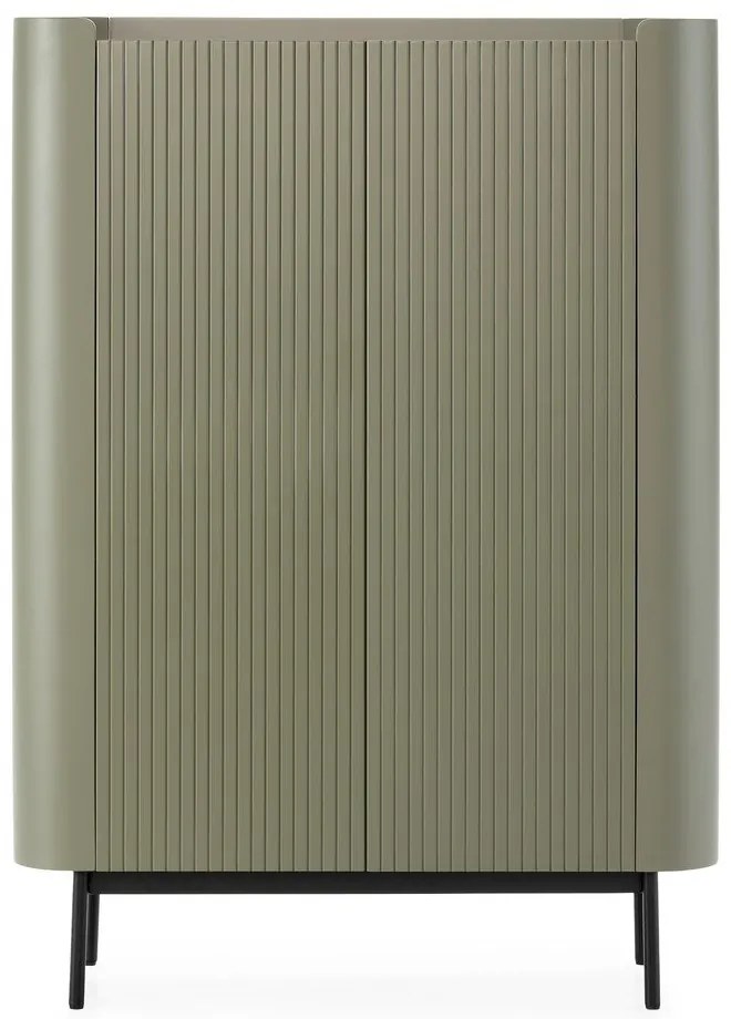 Zielona szafka 100x140x40 cm Willa – MOME