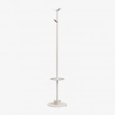 Stojak Na Ubrania Z Podstawą Na Parasole Z Żelaza Ercilia Kremowa Tapioca - Sklum