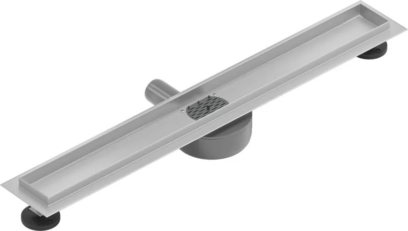 Mexen Flat 360° korpus do odpływu liniowego obrotowy 60 cm, inox - 1040060