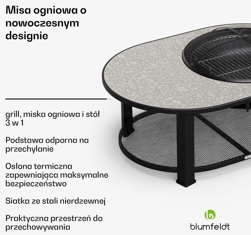 Blumfeldt Merano Circolo L, misa paleniskowa 3 w 1