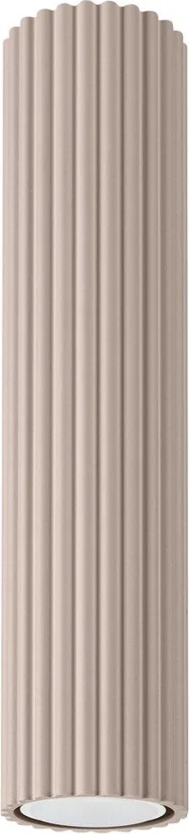 Szarobrązowa metalowa lampa punktowa Gleam – Sollux