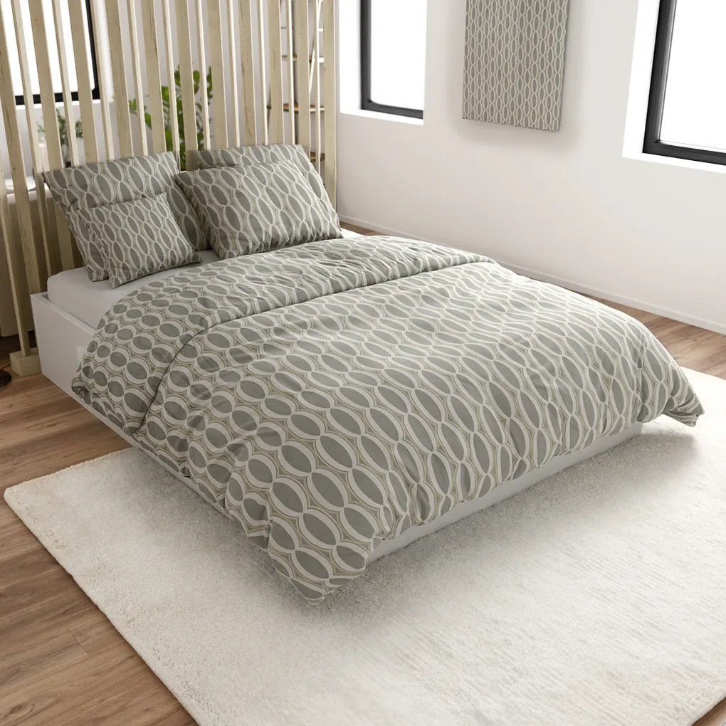 PrzytulneMieszkanie.pl PrzytulneMieszkanie.pl Pościel z mikrofibry GRABE brązowa Rozmiar pościeli: 70 x 80 cm | 140 x 200 cm