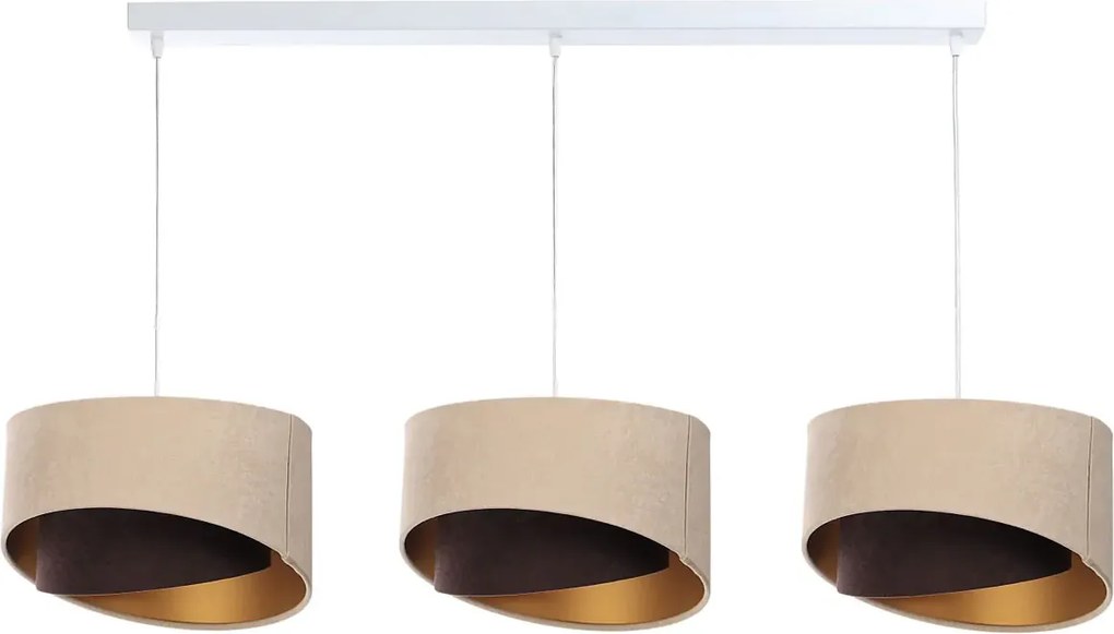 Nowoczesna asymetryczna lampa wisząca - 13X S504 F3-R11