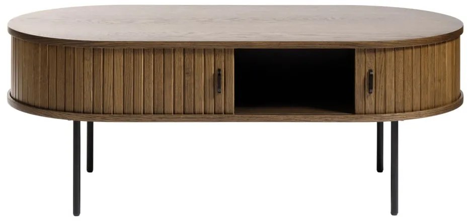 Stolik w dekorze dębu 60x120 cm Nola – Unique Furniture