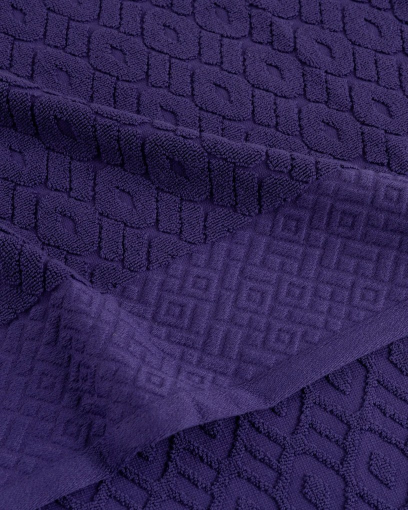Ręcznik Lattice 50x90 cm deep violet