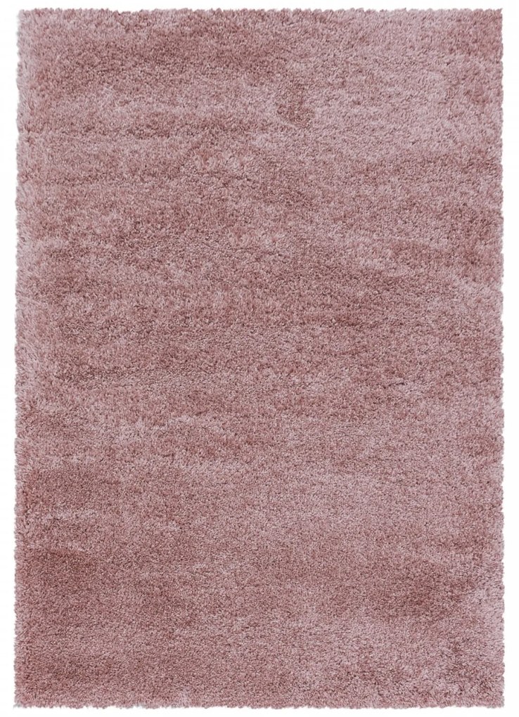 Dywan shaggy Fluffy Super Soft różowy 280 cm x 370 cm