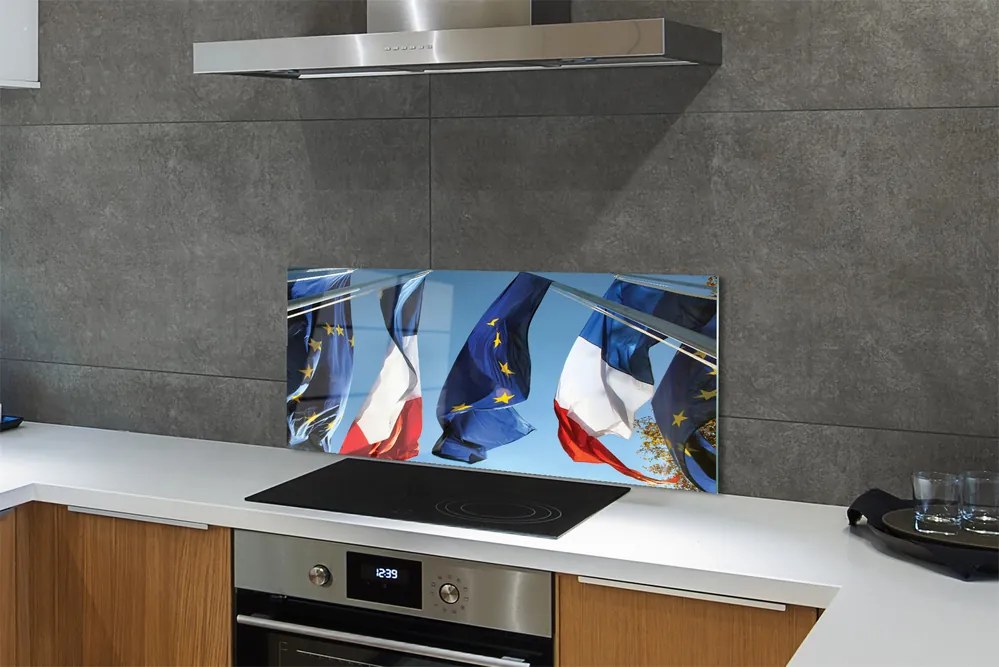 Szklany Panel Flagi