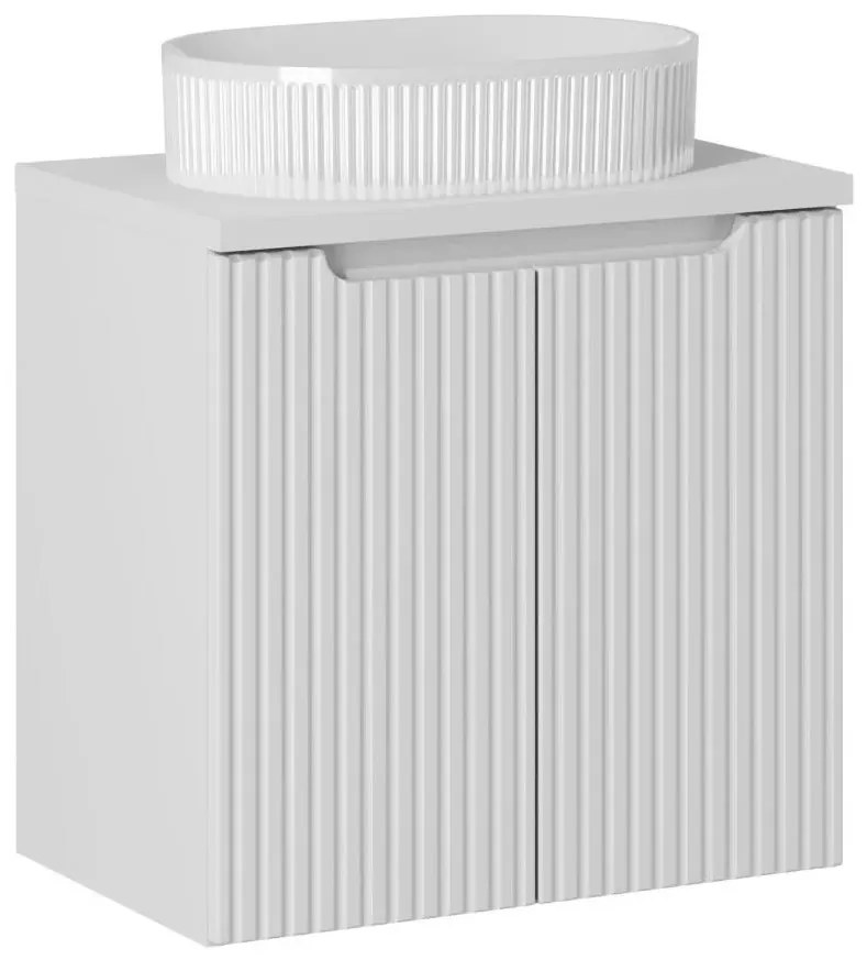 Szafka pod umywalkę NOVA WHITE 82-60-2D 60cm biała COMAD