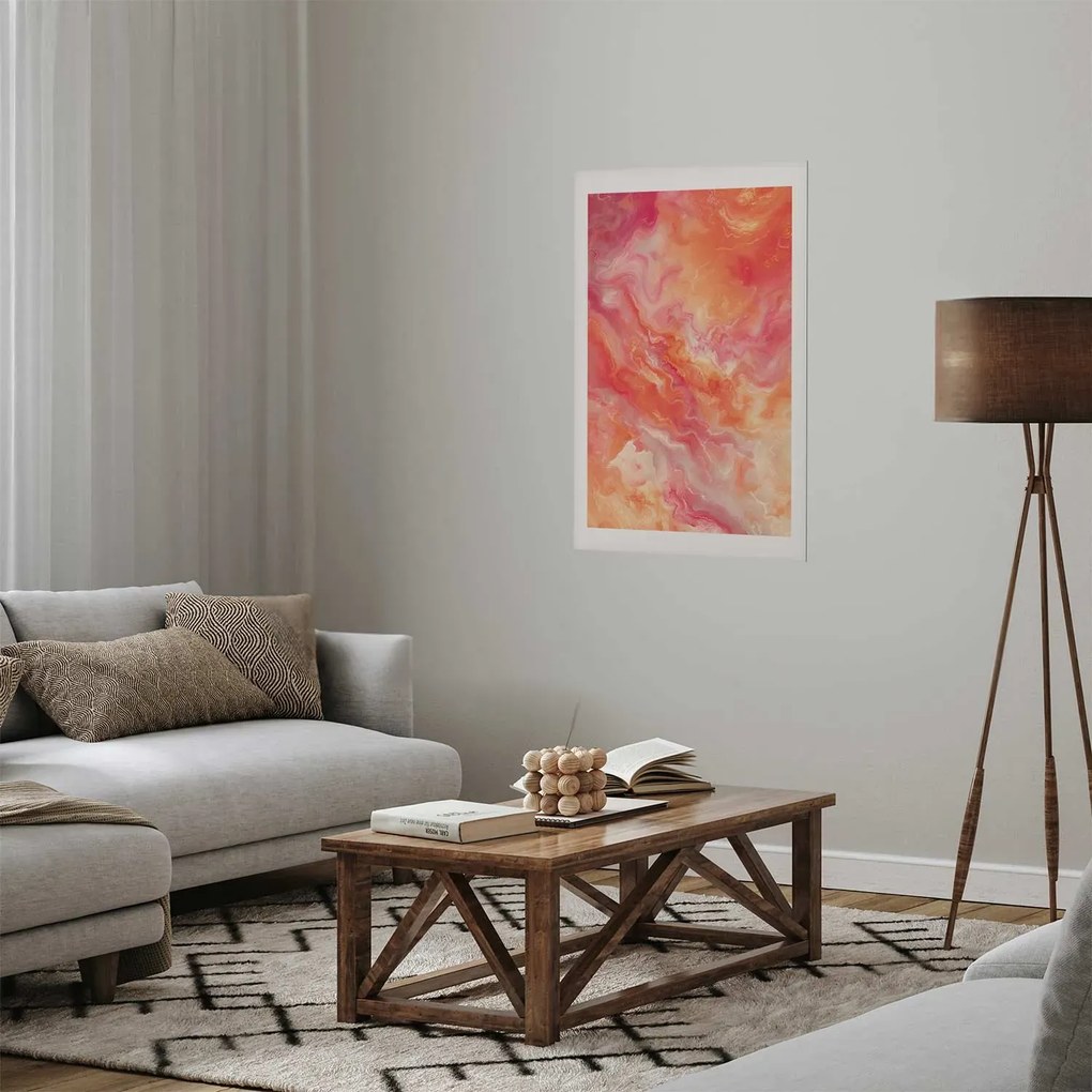 Plakat Płomienne Barwy 40x60 cm bez ramy z marginesem ARTGEIST B