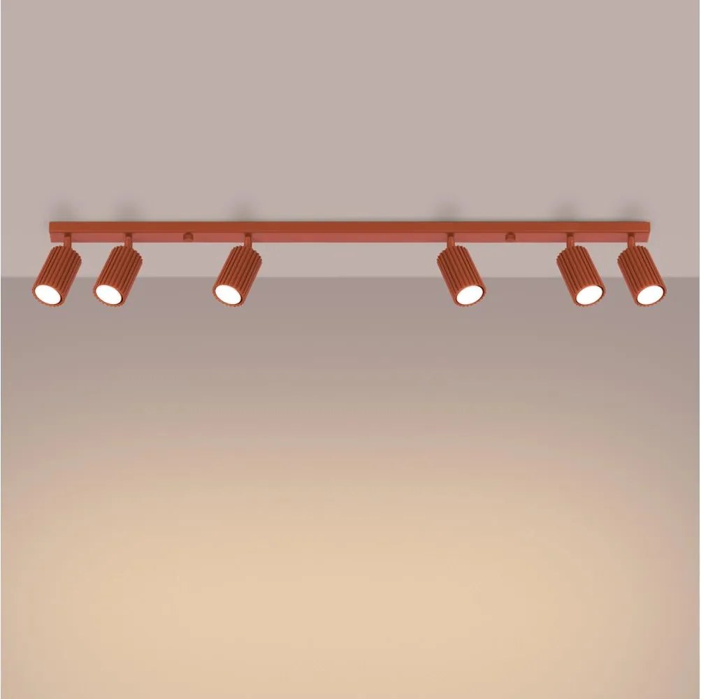 Brilagi - Oprawa punktowa LED CRESTO 6xGU10/10W/230V czerwona