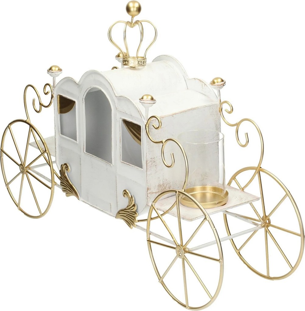 Świecznik Carriage 66x20x32cm