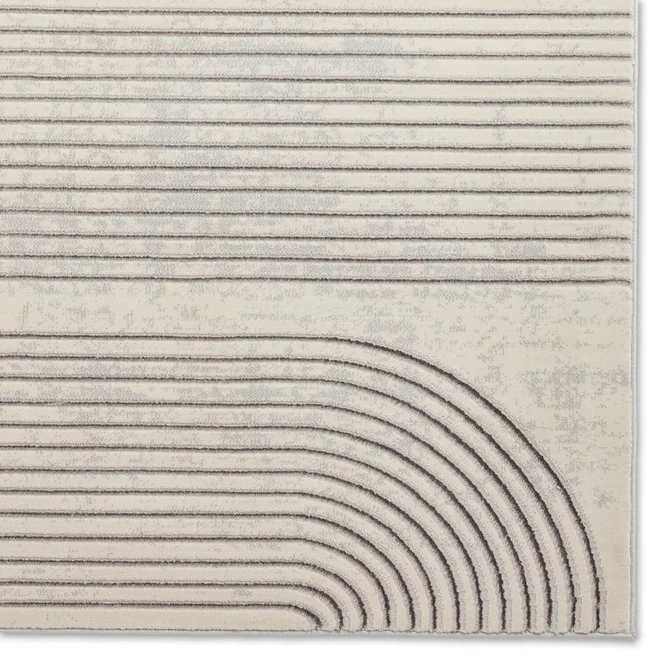 Jasnoszaro-kremowy dywan 80x150 cm Apollo – Think Rugs