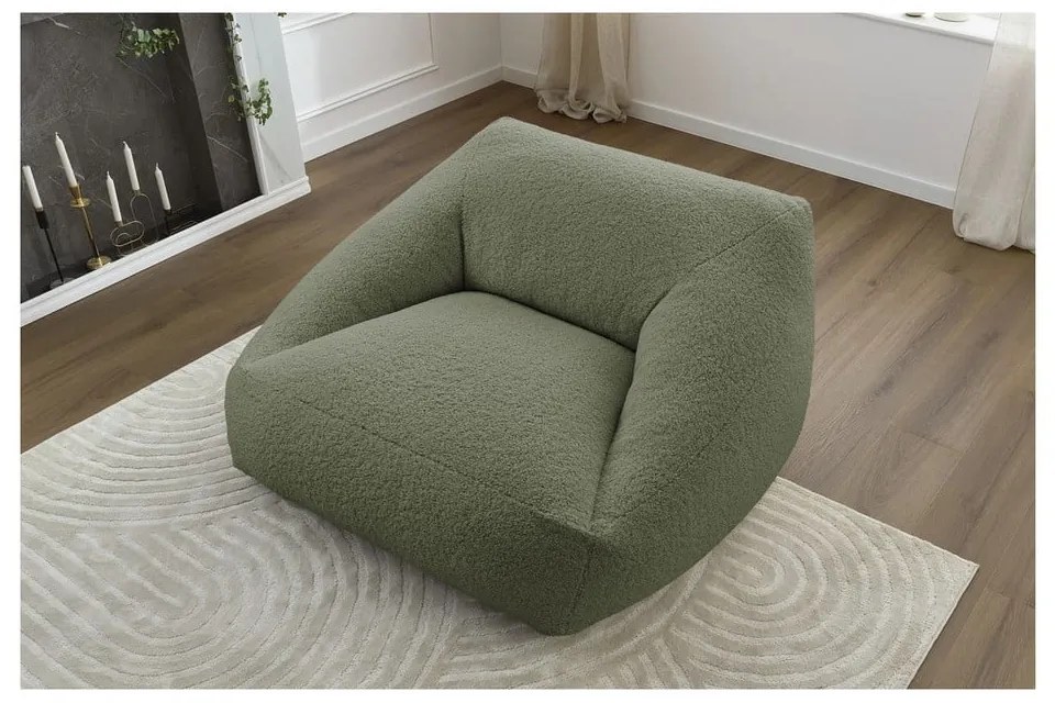 Zielony worek do siedzenia Lilibet – Bobochic Paris