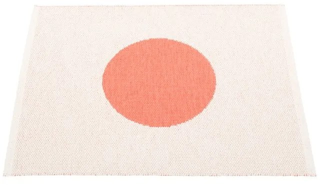 Łososiowy dywan odpowiedni na zewnątrz 70x90 cm Vera Flamingo – Pappelina