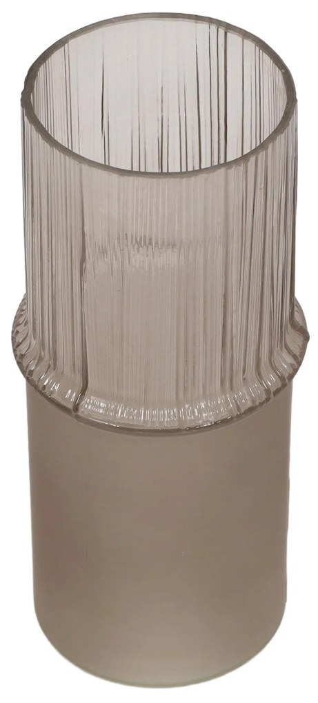 Wazon szklany tuba MATTE, Ø 10,8 x 25 cm