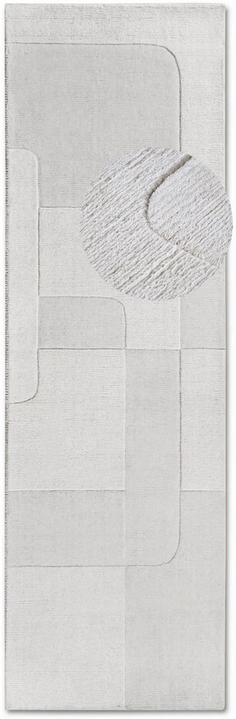 Dywan wełniany Villeroy &amp; Boch Charlotte kremowy 80 cm x 250 cm