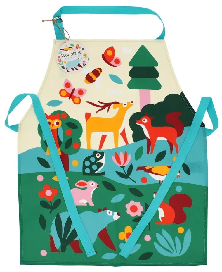 Bawełniany fartuszek dziecięcy Woodland – Rex London