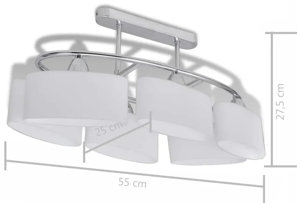 Nowoczesna lampa sufitowa 2 sztuki - EX133 A5-E73