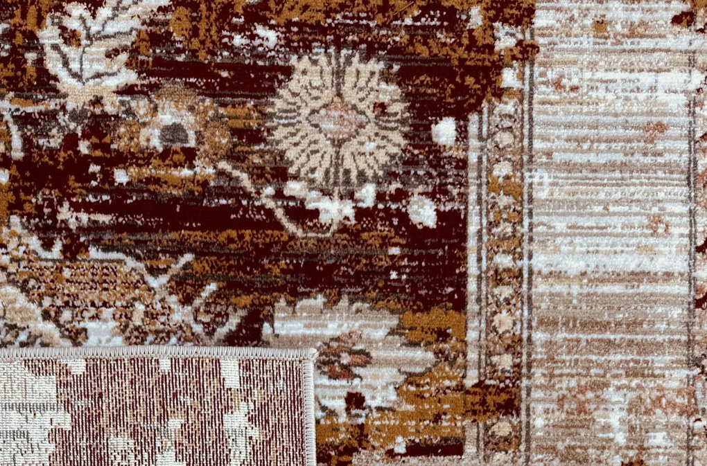 Dywan vintage Vivaldi klasyka brązowy 140 cm x 190 cm