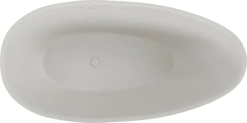 Mexen Milano wanna wolnostojąca z konglomeratu 150 x 82 cm, beton mat - 57301508561