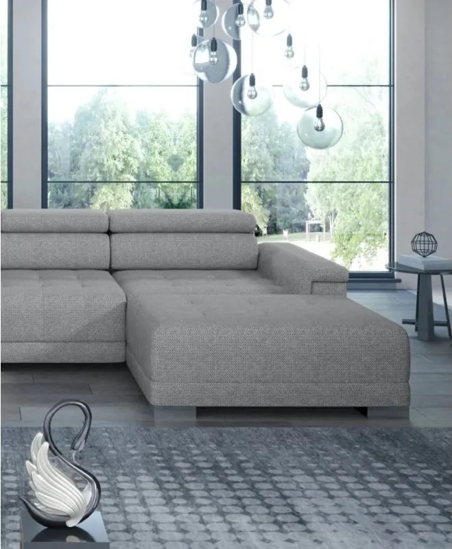 Narożnik CAMPO XL elektryczną regulacją siedziska w WERSAL