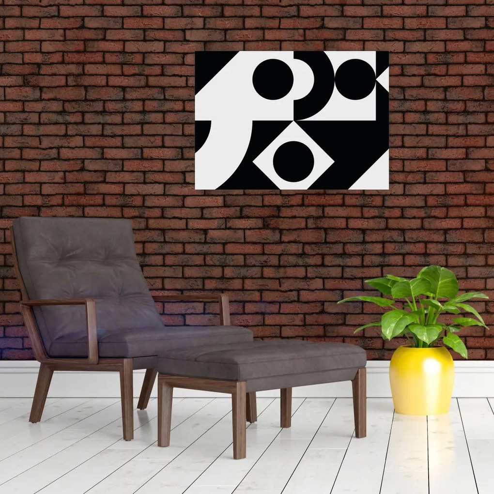 Obraz - Abstrakcja geometryczna N⁰1 (70x50 cm)
