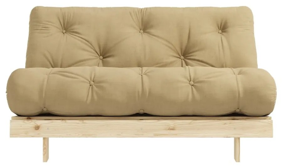 Sofa wielofunkcyjna Karup Design Roots Raw/Wheat Beige