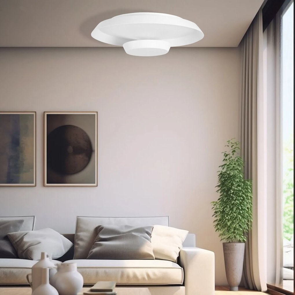 LAMPA SUFITOWA WISZĄCA LED WHITE APP1459