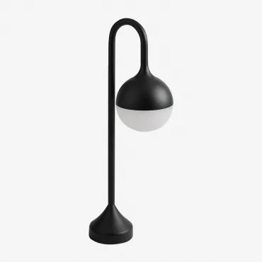 Zewnętrzna Lampa Led Z Aluminium Uveron Czarna - Sklum
